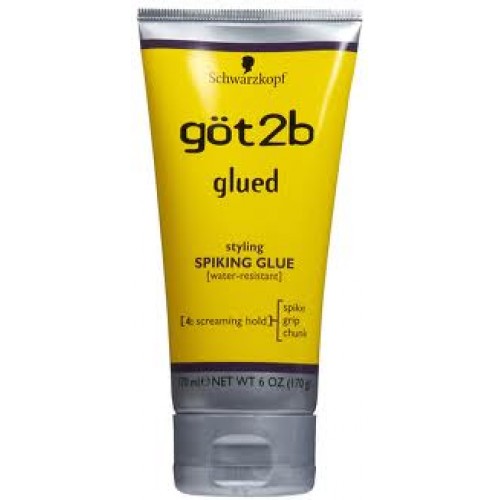 Got2b Geklebtes Spiking Wax – 8-Stunden-Halt, Hoher Glanz Für Kurzes Bis Mittellanges Haar